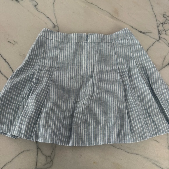 Reformation Mini Linen Skirt Size 0 B2105 - Picture 5 of 6